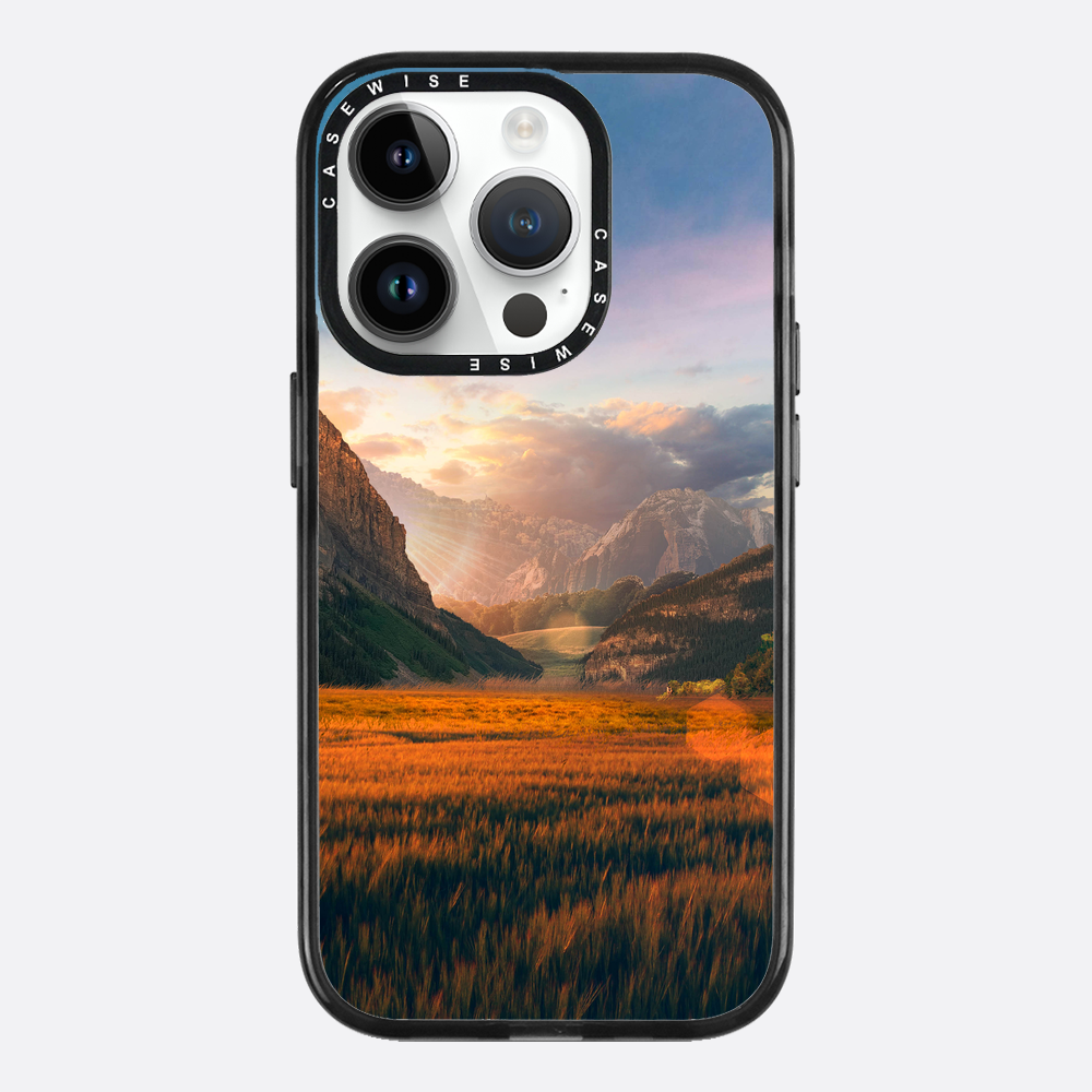 Sunset in the fields - Etui