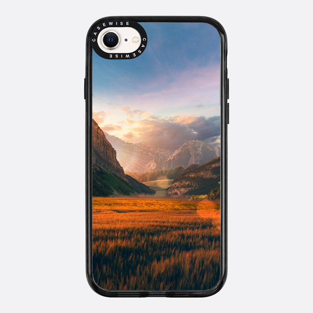 Sunset in the fields - Etui