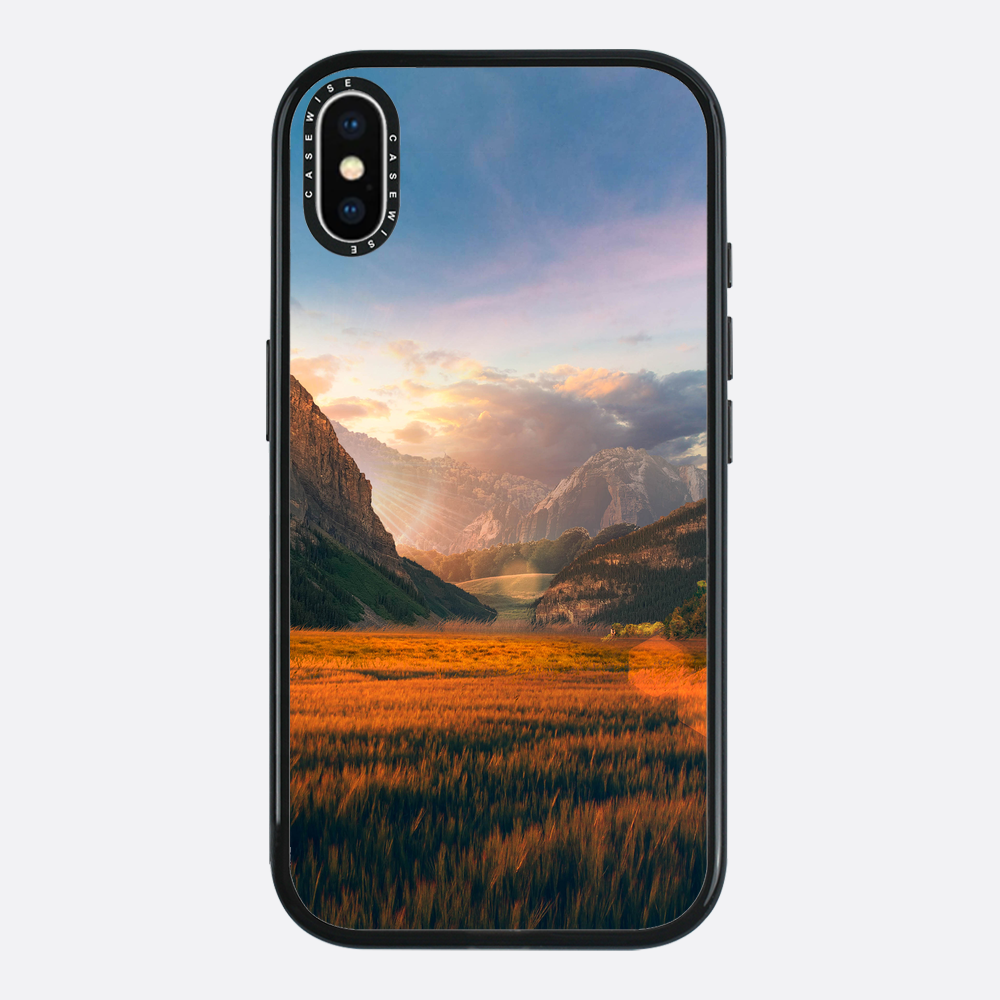 Sunset in the fields - Etui