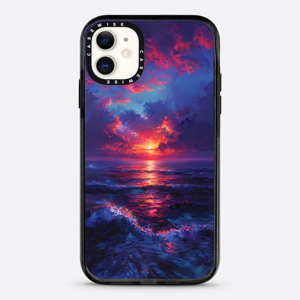 Midnight Sunset Ocean - Etui