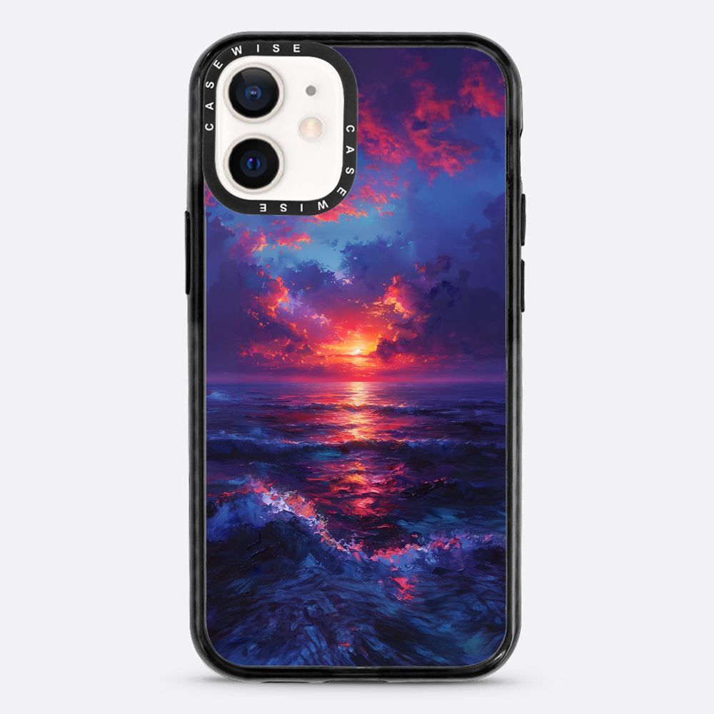 Midnight Sunset Ocean - Etui