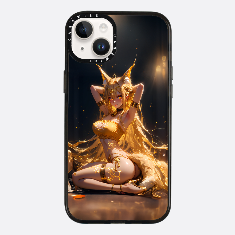 Sexy Fox Anime Girl on Floor - Etui