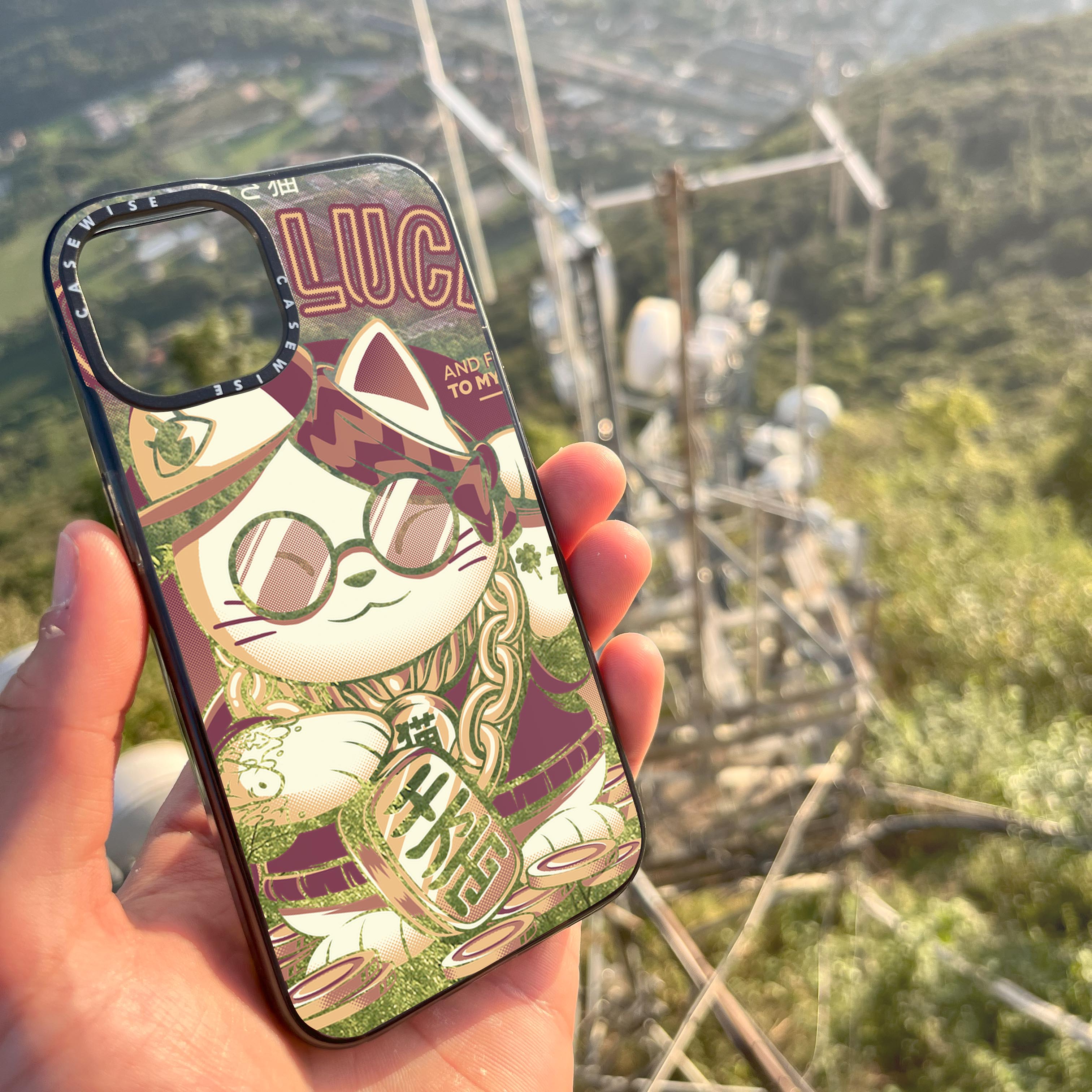 lucky cat - Etui