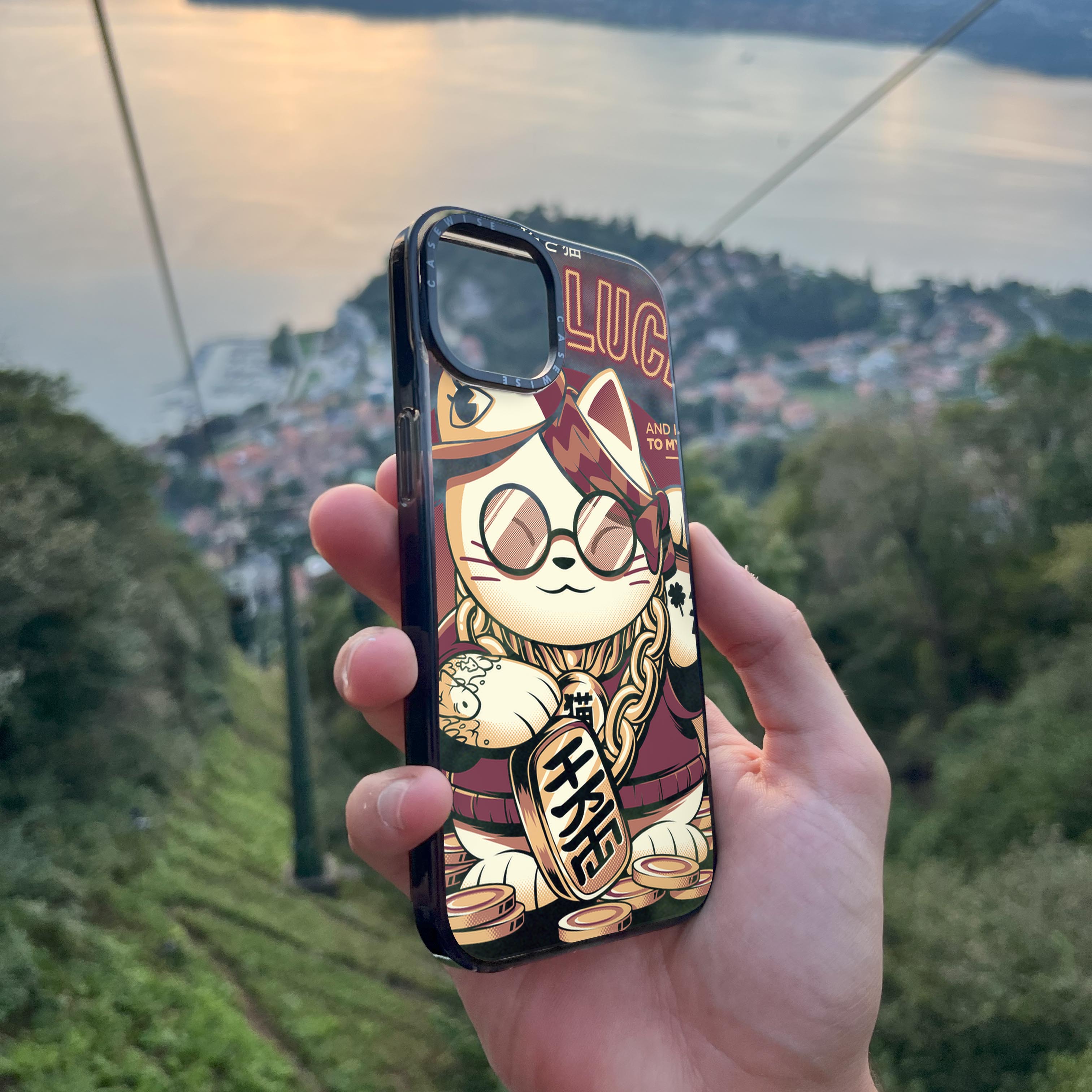 lucky cat - Etui