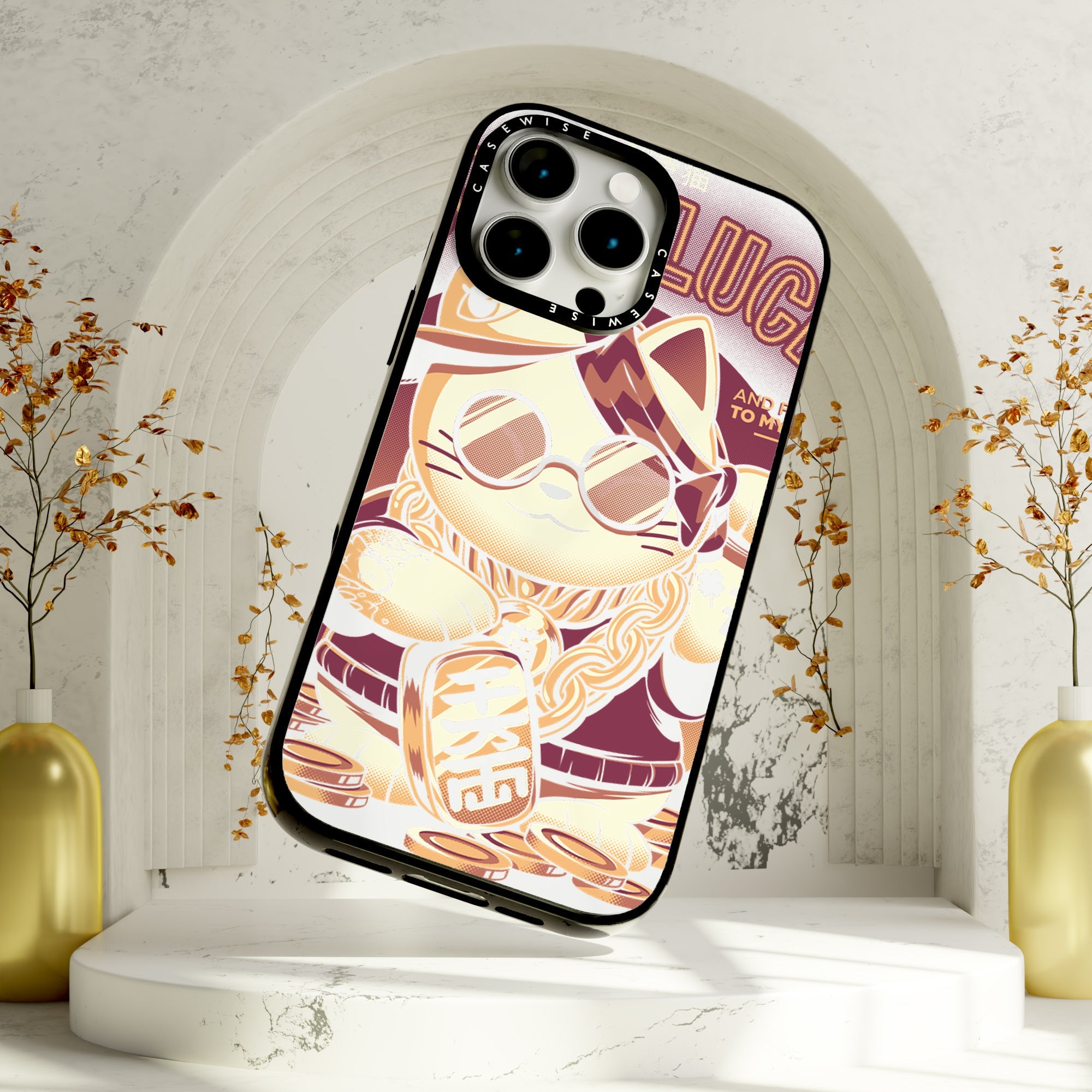 lucky cat - Etui