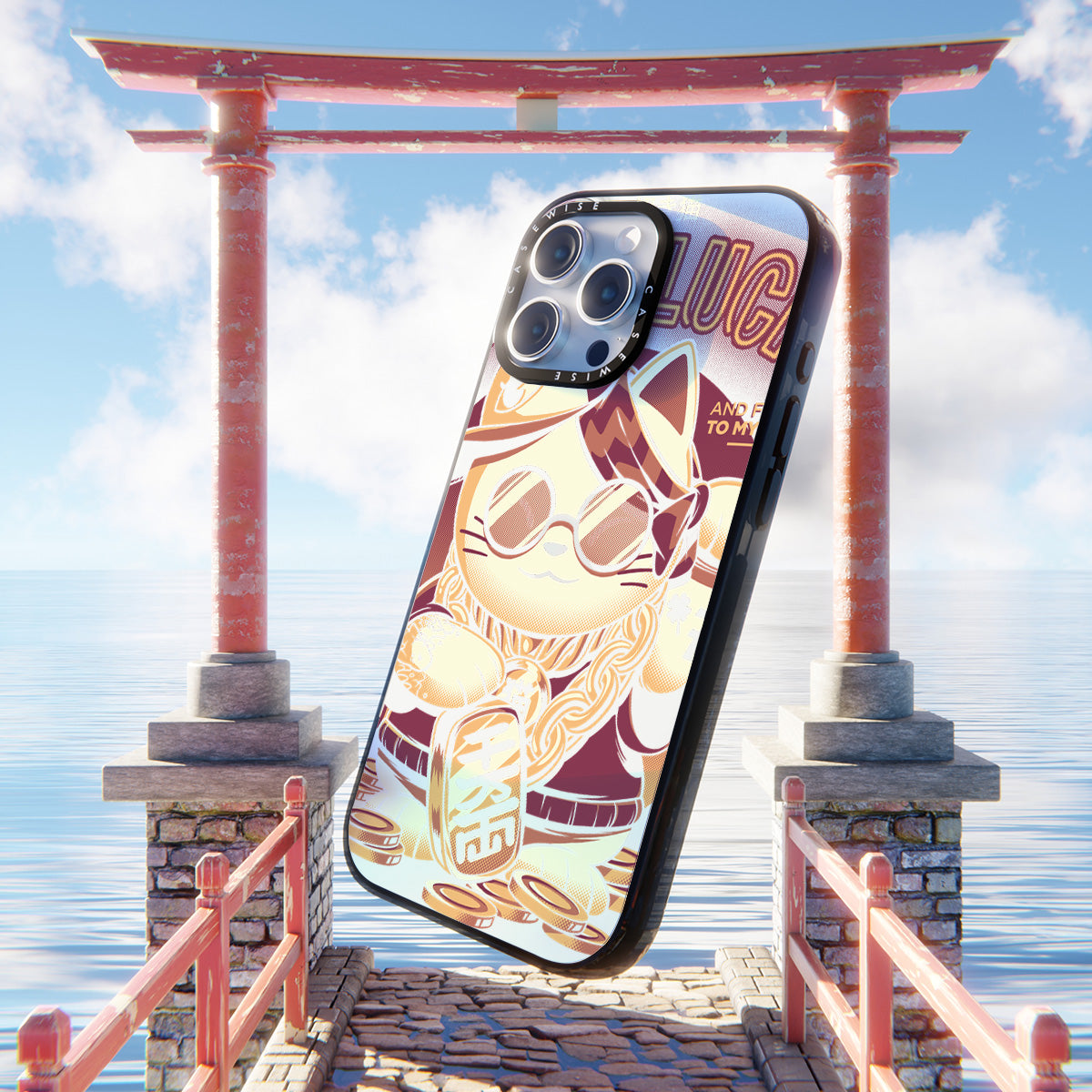 lucky cat - Etui
