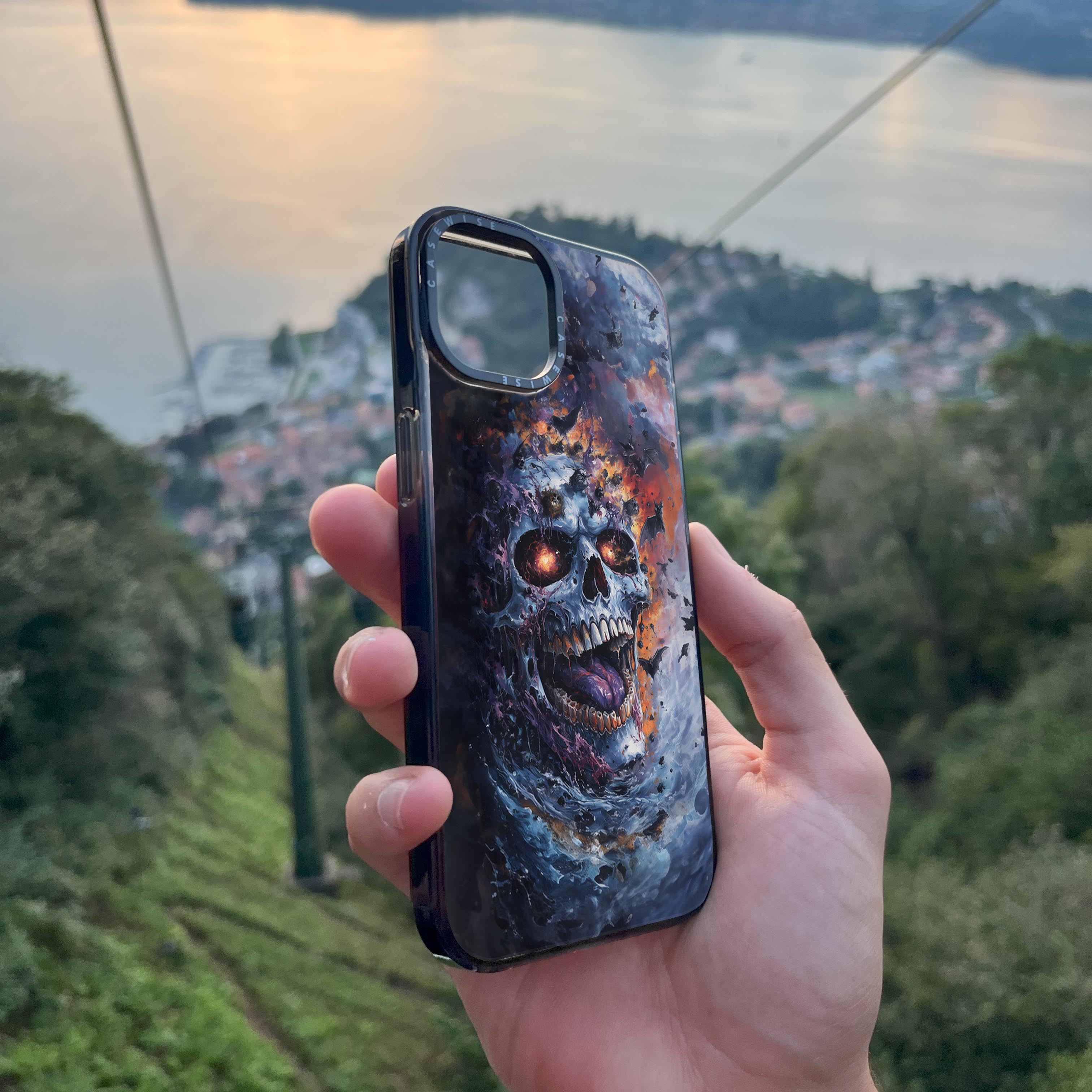 Screaming Skull - Etui