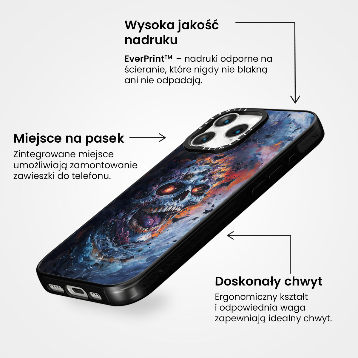 Screaming Skull - Etui