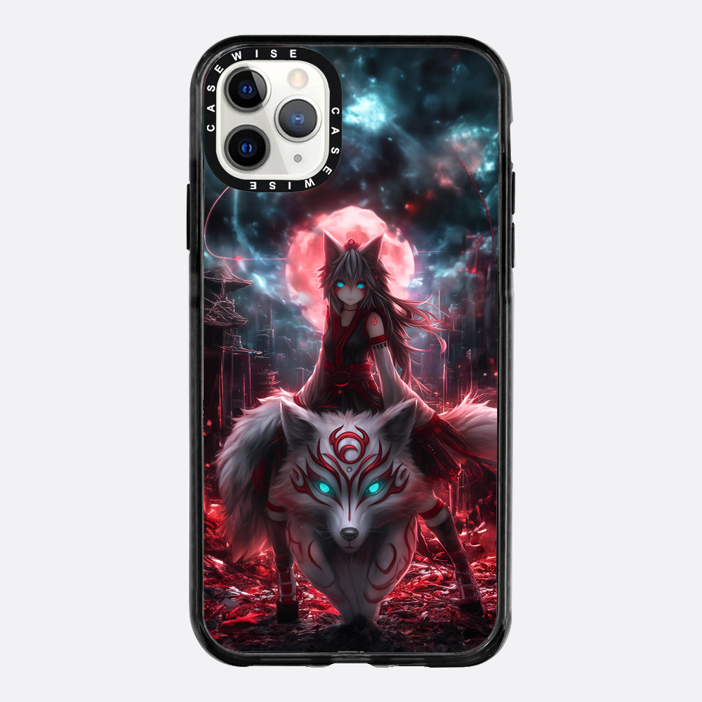 Riding Kitsune Girl - Etui
