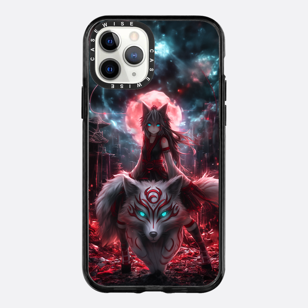 Riding Kitsune Girl - Etui