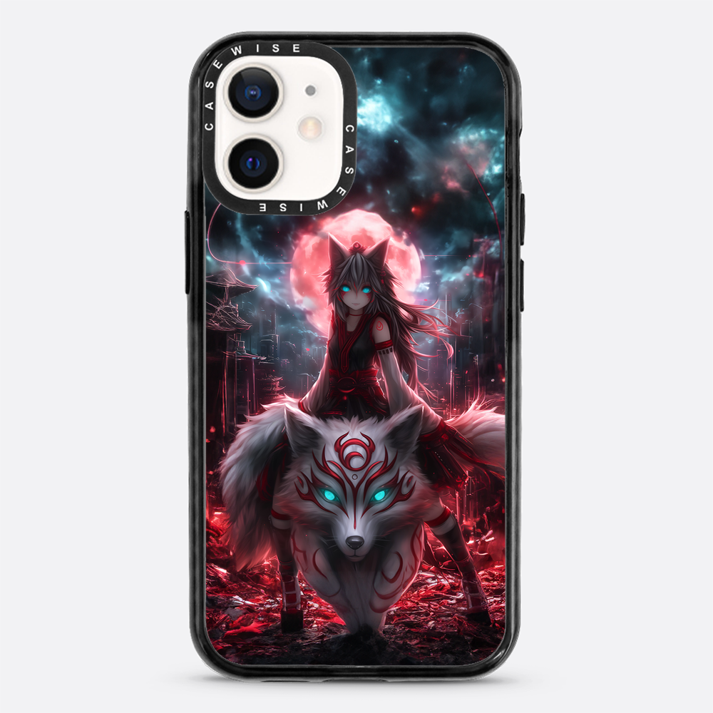 Riding Kitsune Girl - Etui