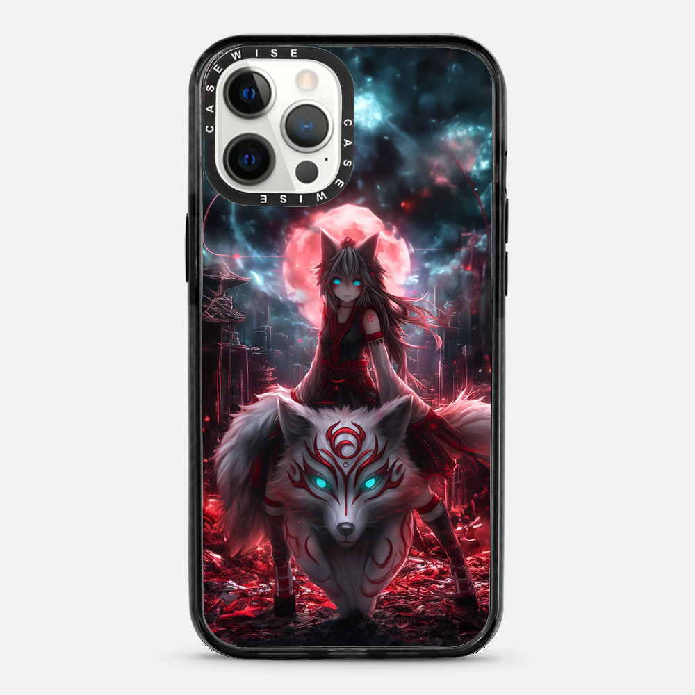 Riding Kitsune Girl - Etui