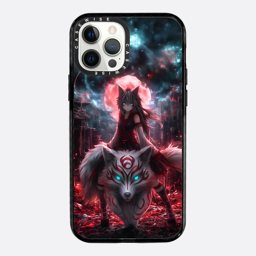 Riding Kitsune Girl - Etui
