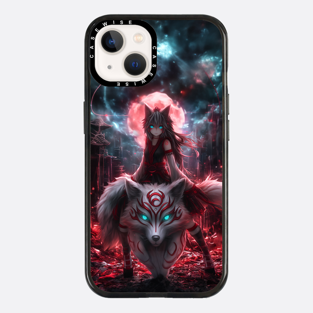 Riding Kitsune Girl - Etui