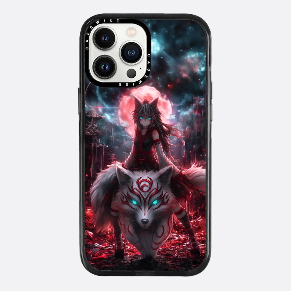 Riding Kitsune Girl - Etui