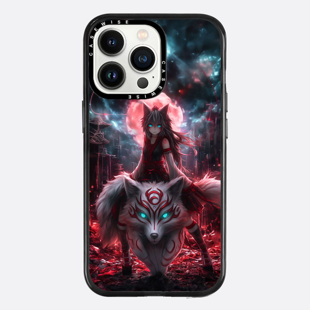 Riding Kitsune Girl - Etui
