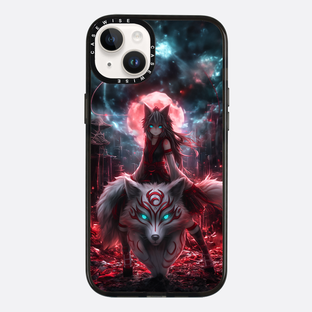 Riding Kitsune Girl - Etui