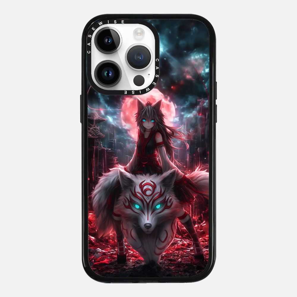 Riding Kitsune Girl - Etui