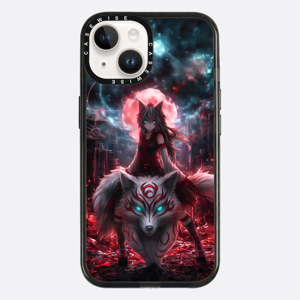 Riding Kitsune Girl - Etui