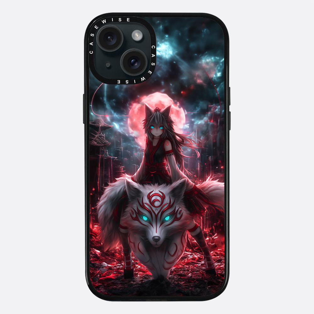 Riding Kitsune Girl - Etui