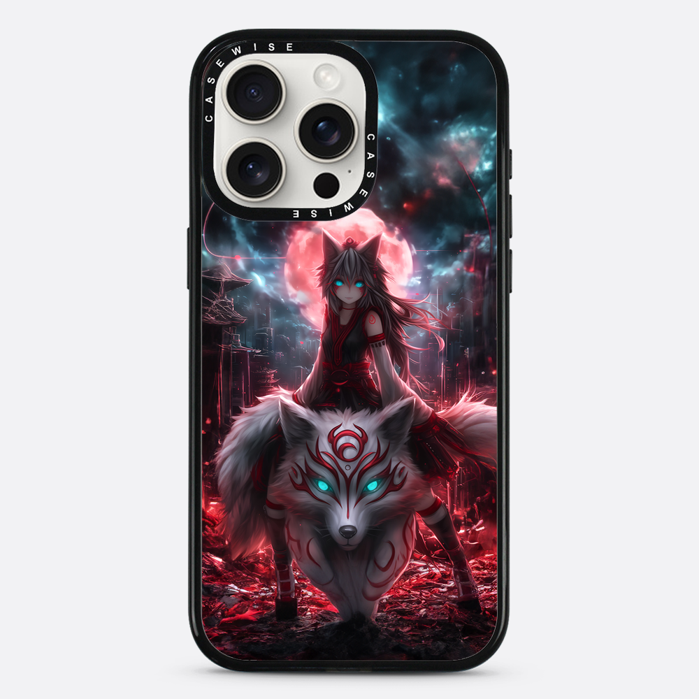 Riding Kitsune Girl - Etui