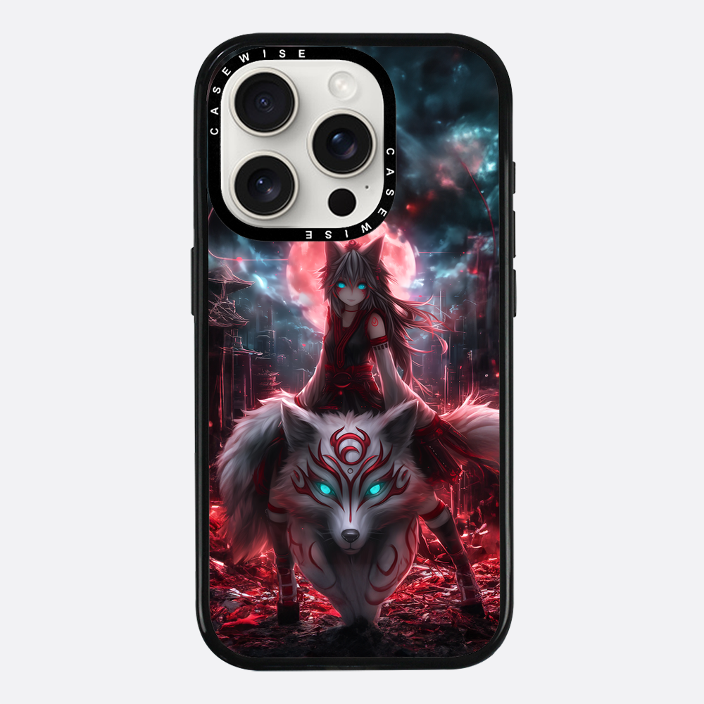 Riding Kitsune Girl - Etui