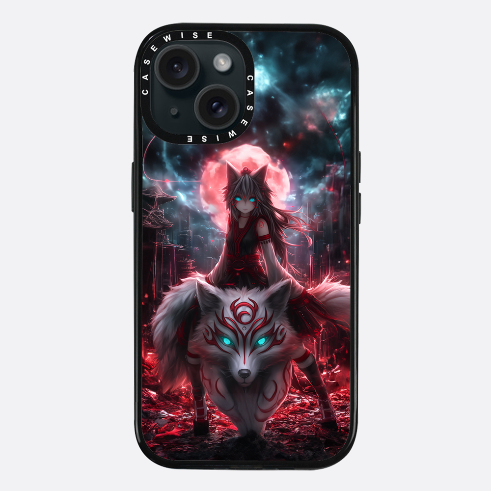 Riding Kitsune Girl - Etui