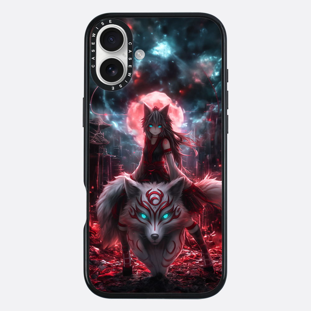 Riding Kitsune Girl - Etui