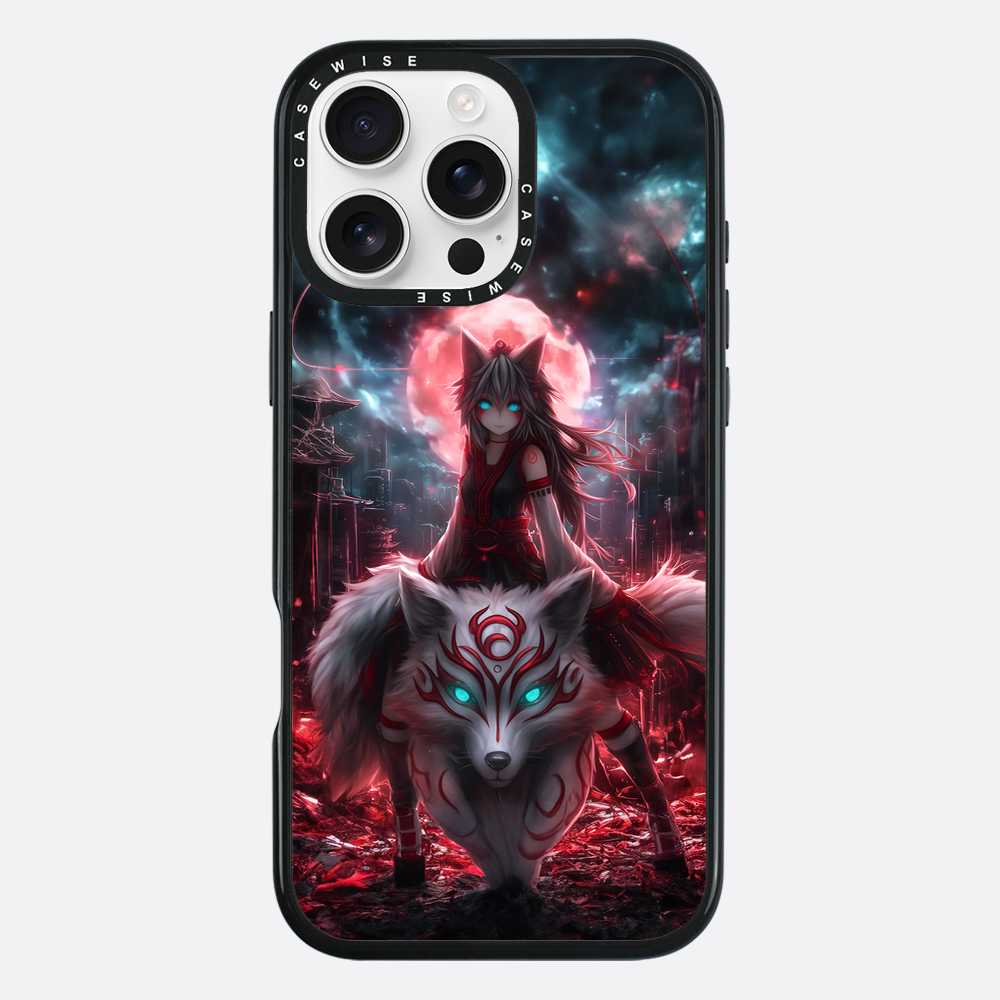 Riding Kitsune Girl - Etui