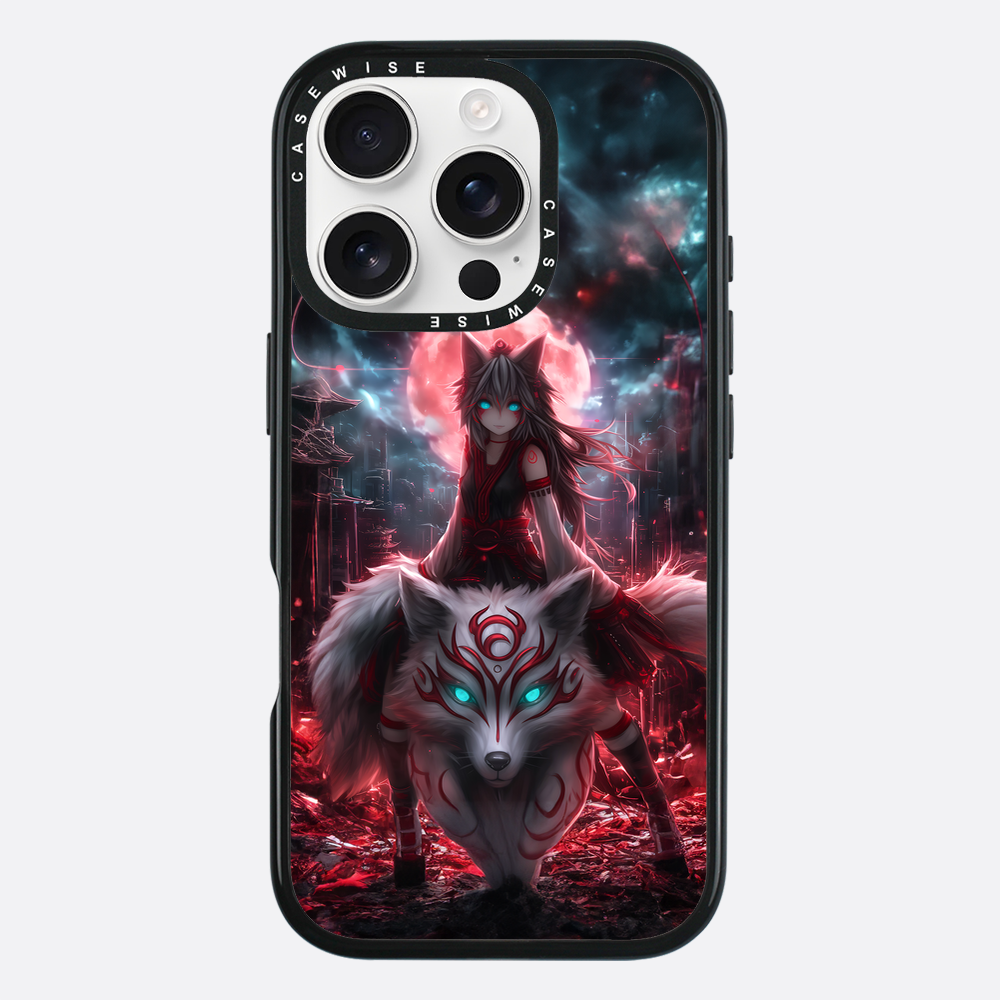 Riding Kitsune Girl - Etui
