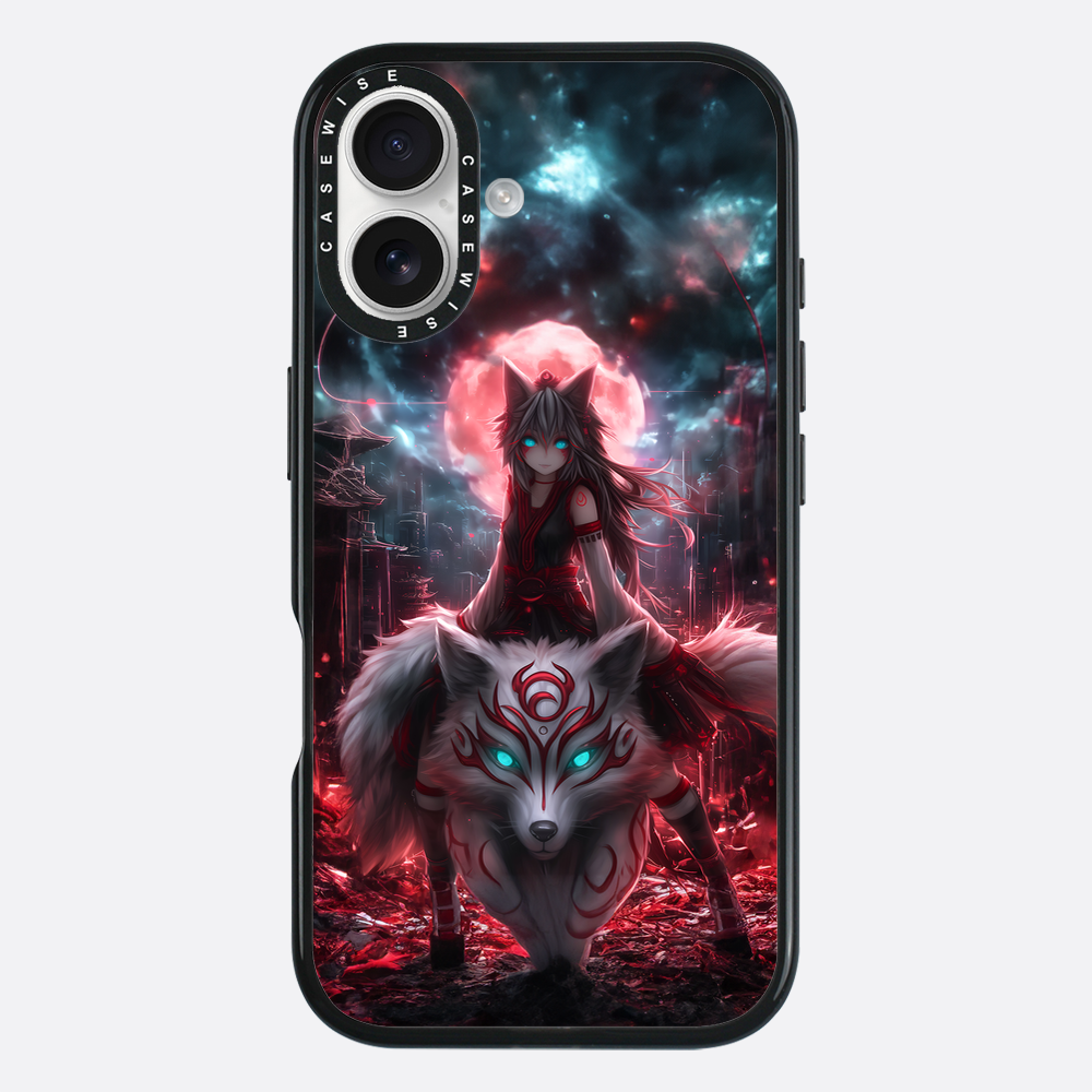Riding Kitsune Girl - Etui