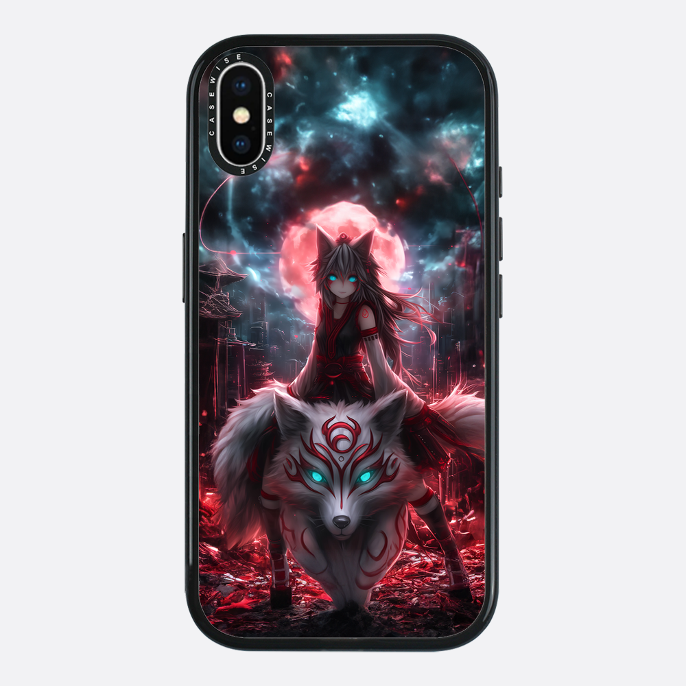 Riding Kitsune Girl - Etui