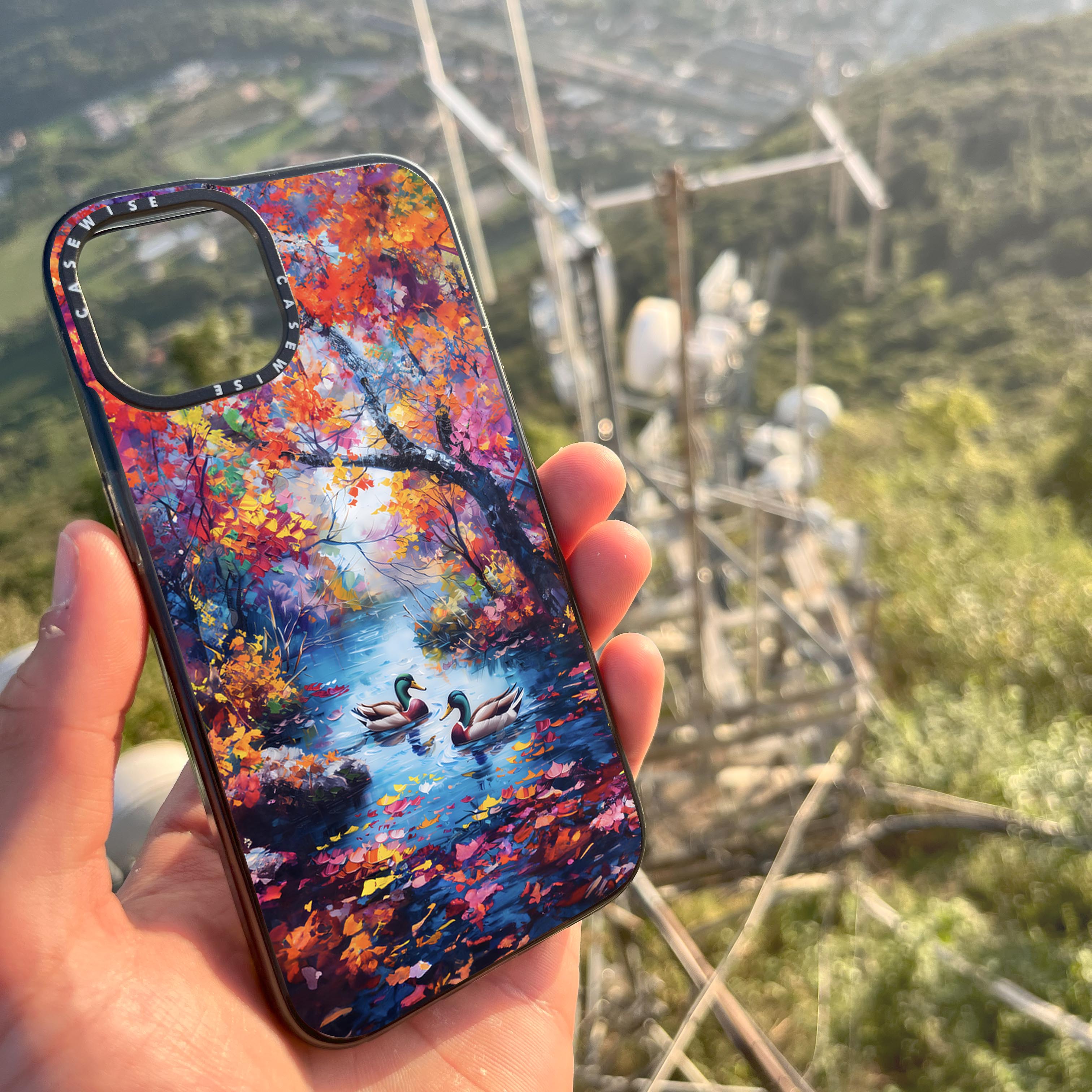 Ducks in Rainbow Forest - Etui