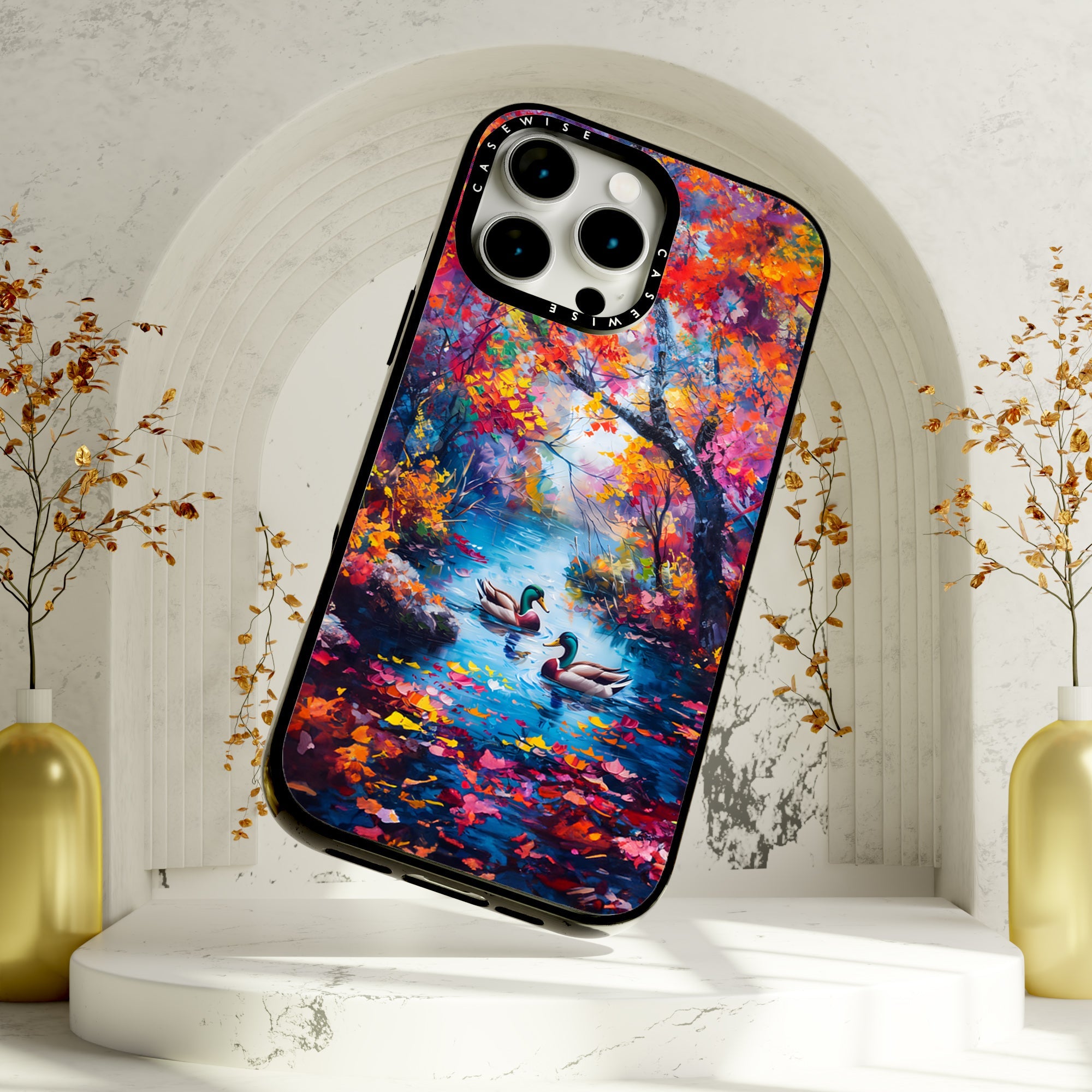 Ducks in Rainbow Forest - Etui