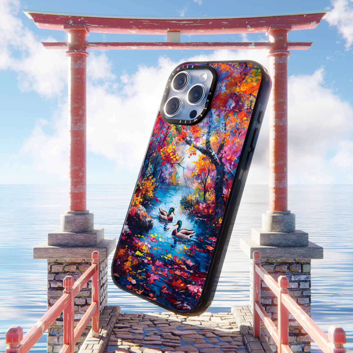 Ducks in Rainbow Forest - Etui