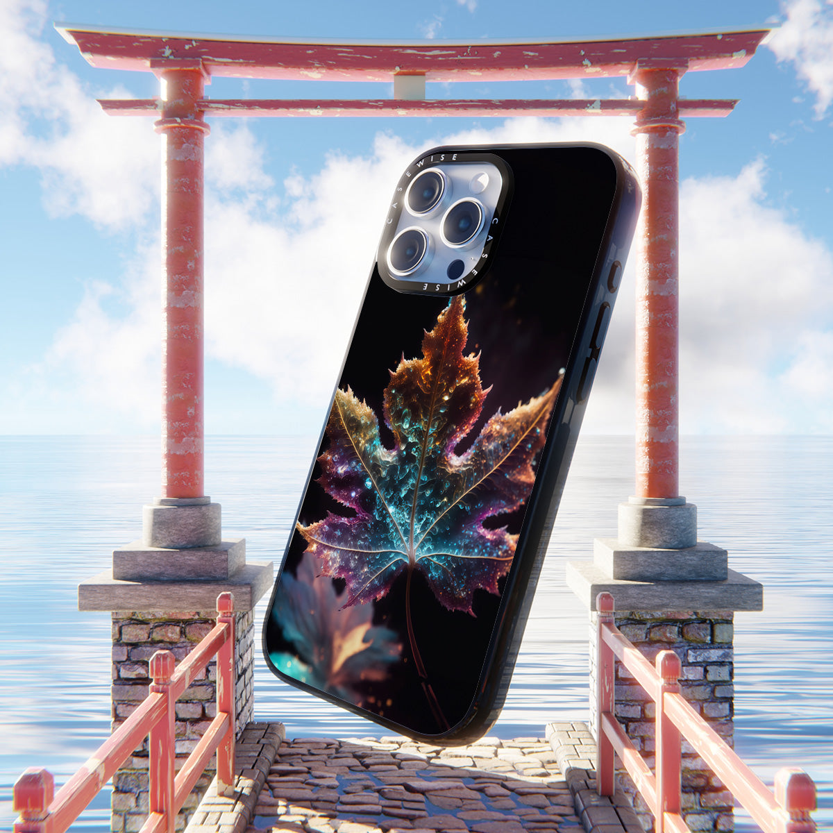 Cosmic Garden Leaf - Etui