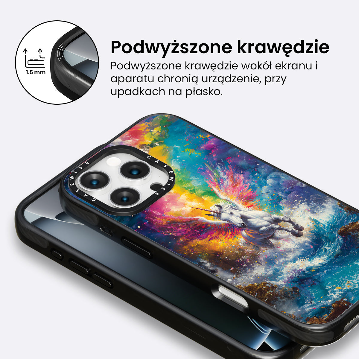 Rainbow Unicorn - Etui