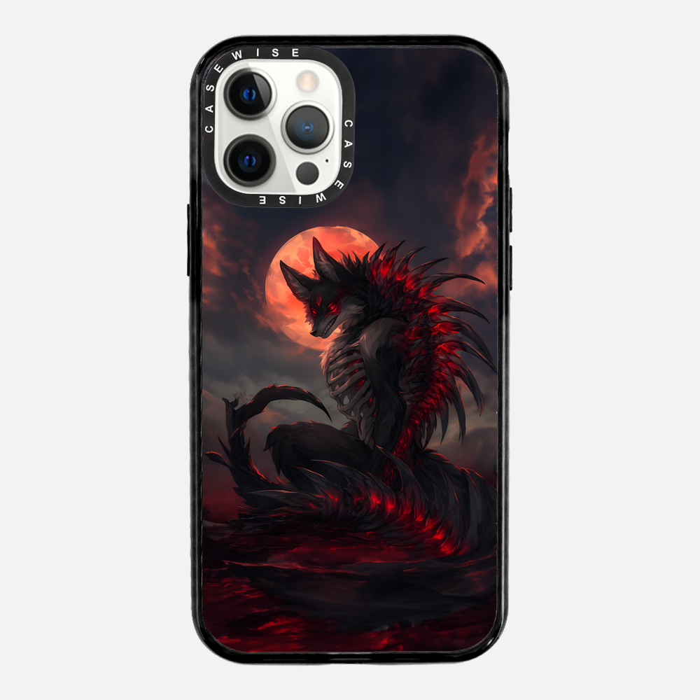 Red Bloodmoon Wolf - Etui