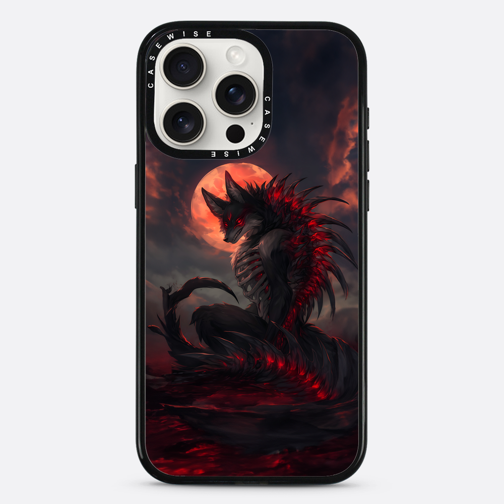 Red Bloodmoon Wolf - Etui