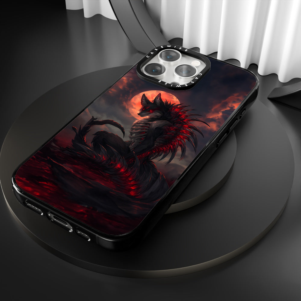 Red Bloodmoon Wolf - Etui