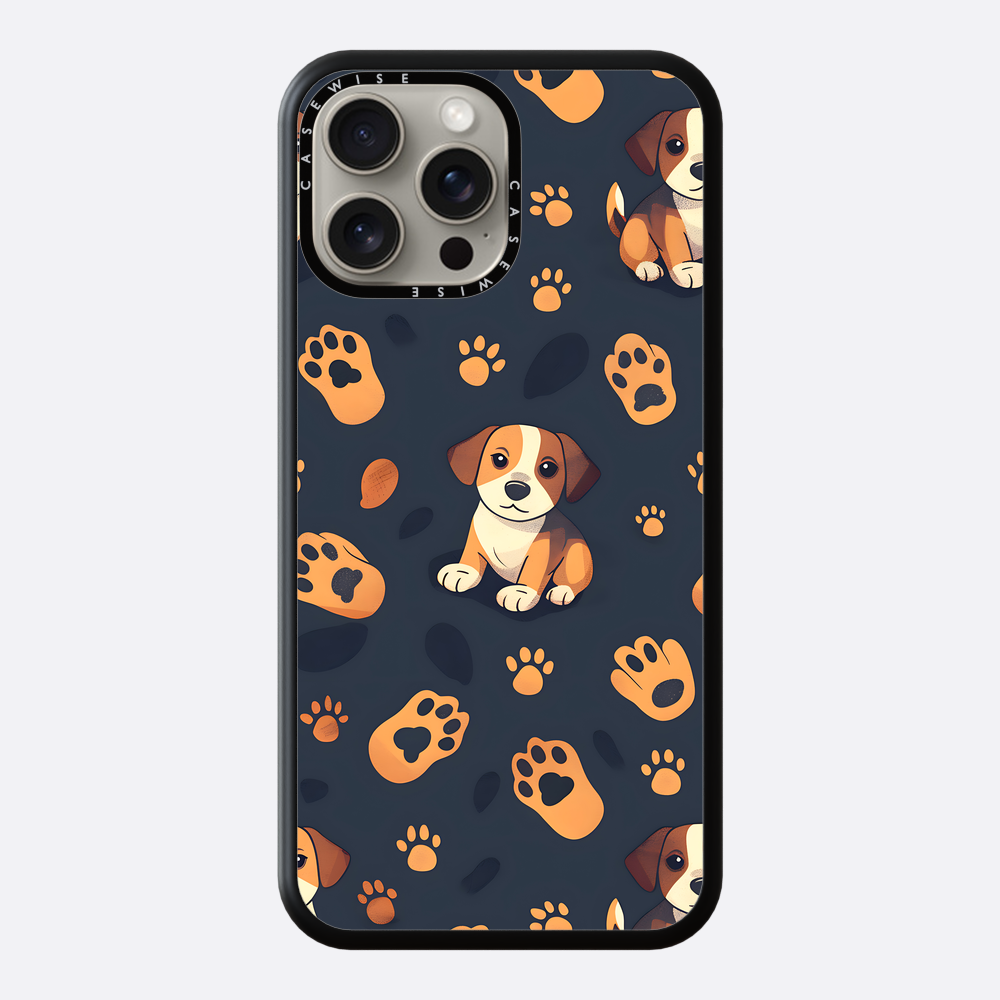 Dog Paw Pattern - Etui