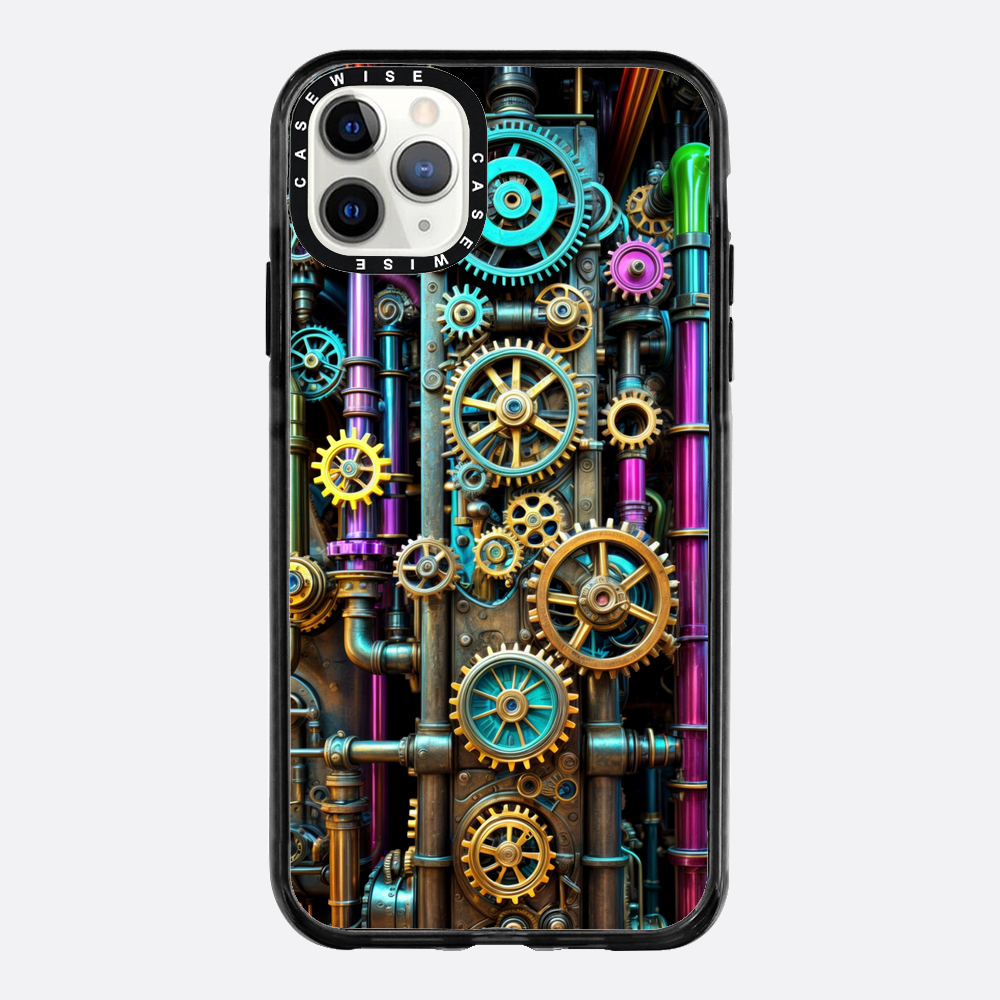 Zegar w kolorze Technicolor - Etui