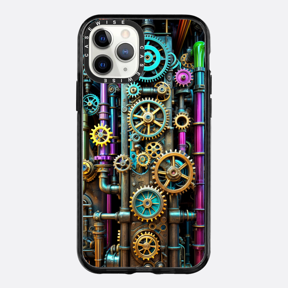 Zegar w kolorze Technicolor - Etui