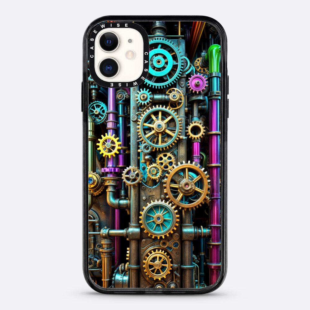 Zegar w kolorze Technicolor - Etui