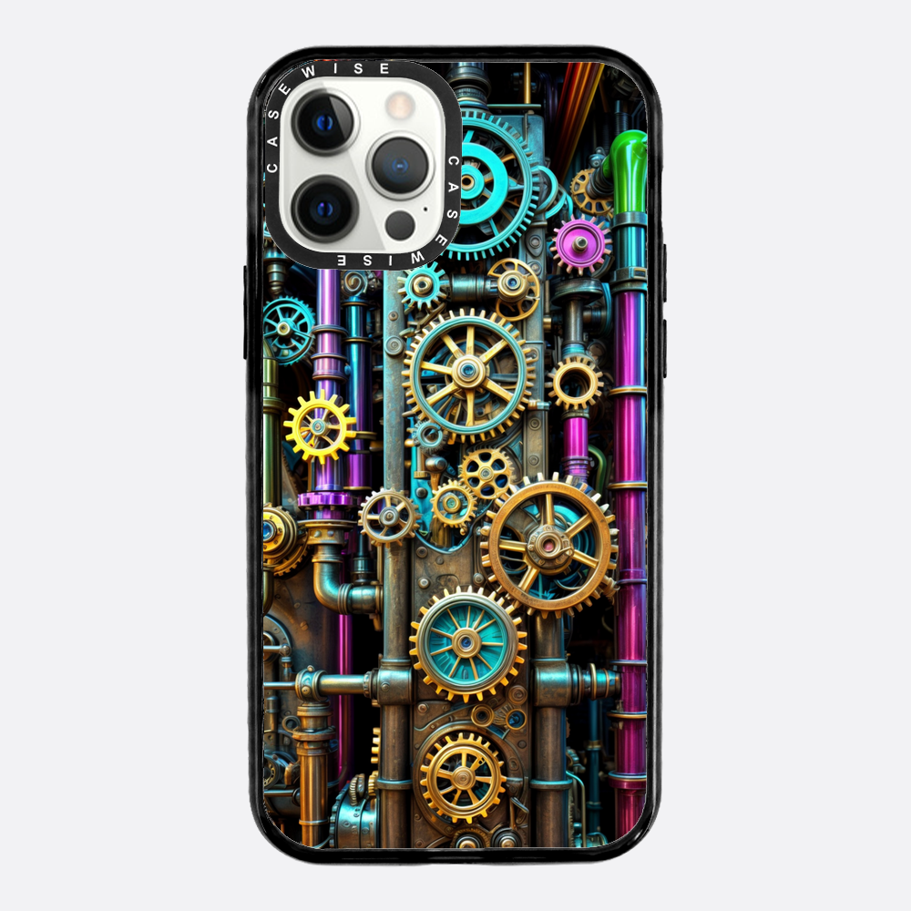 Zegar w kolorze Technicolor - Etui