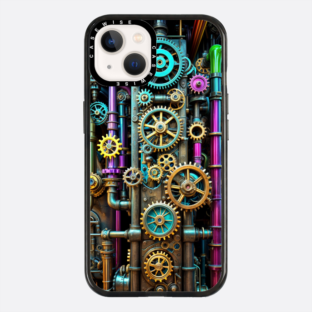 Zegar w kolorze Technicolor - Etui