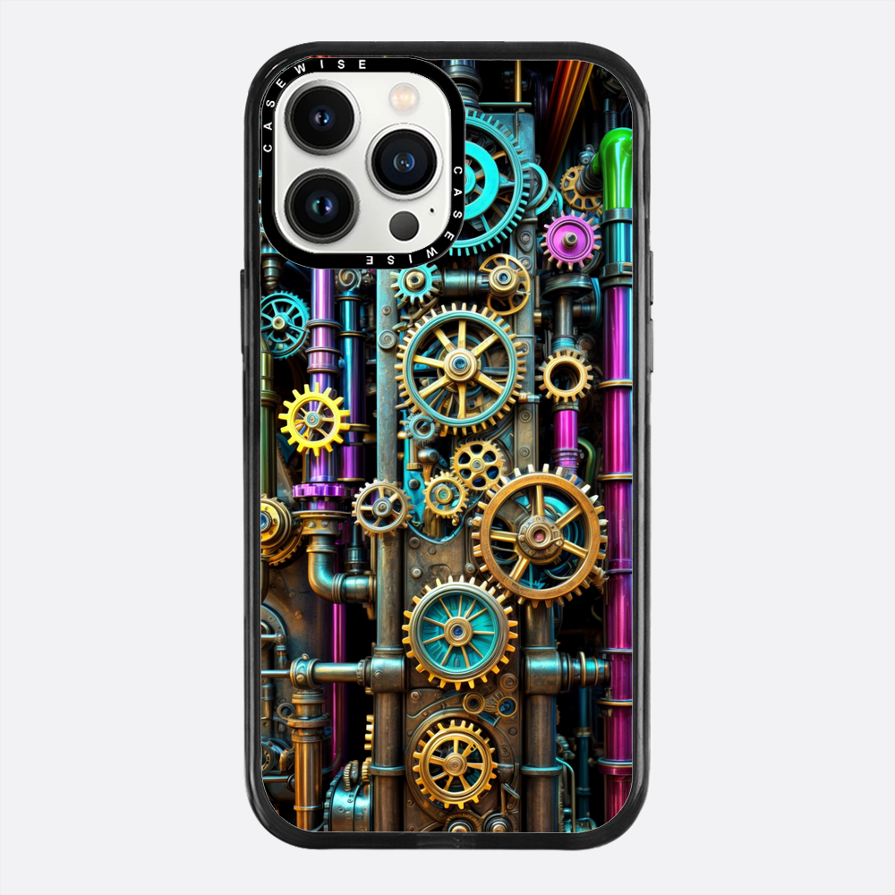 Zegar w kolorze Technicolor - Etui