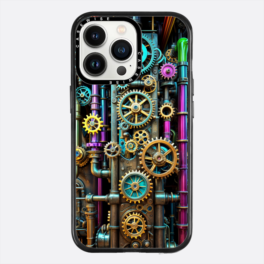 Zegar w kolorze Technicolor - Etui