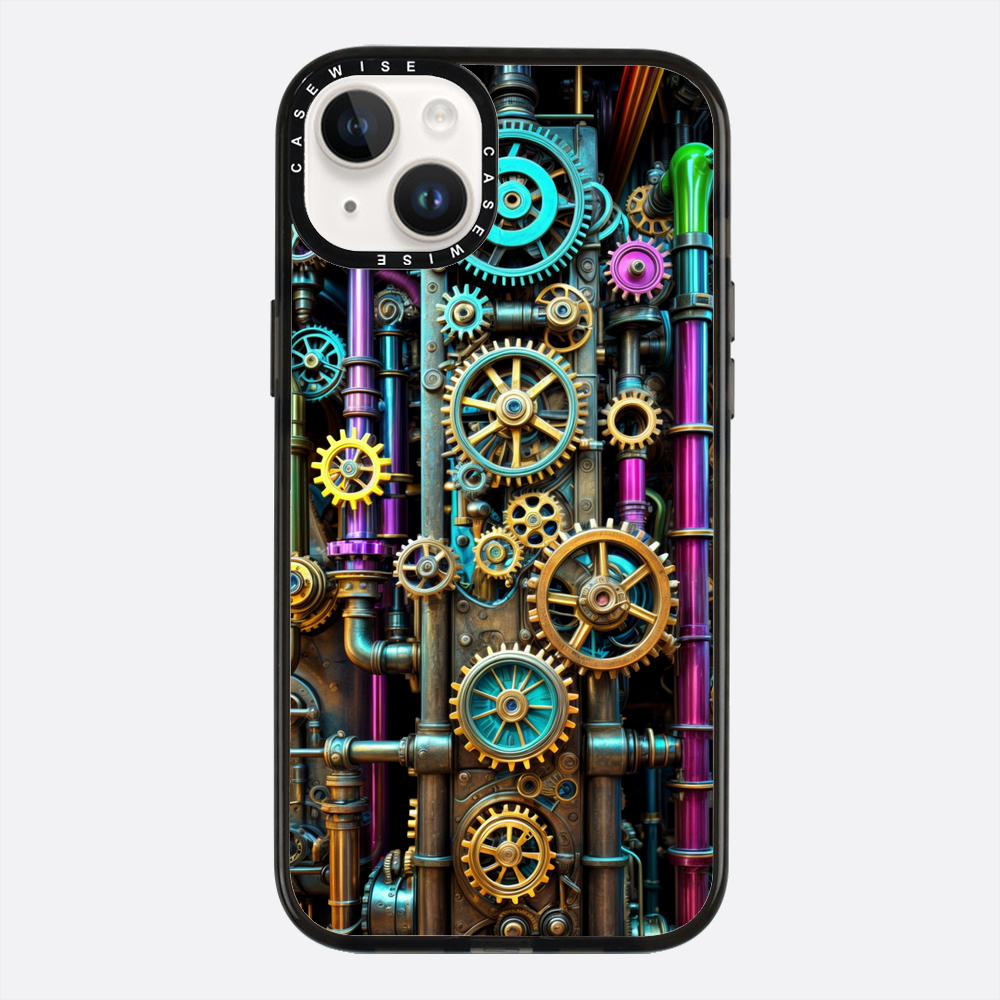 Zegar w kolorze Technicolor - Etui