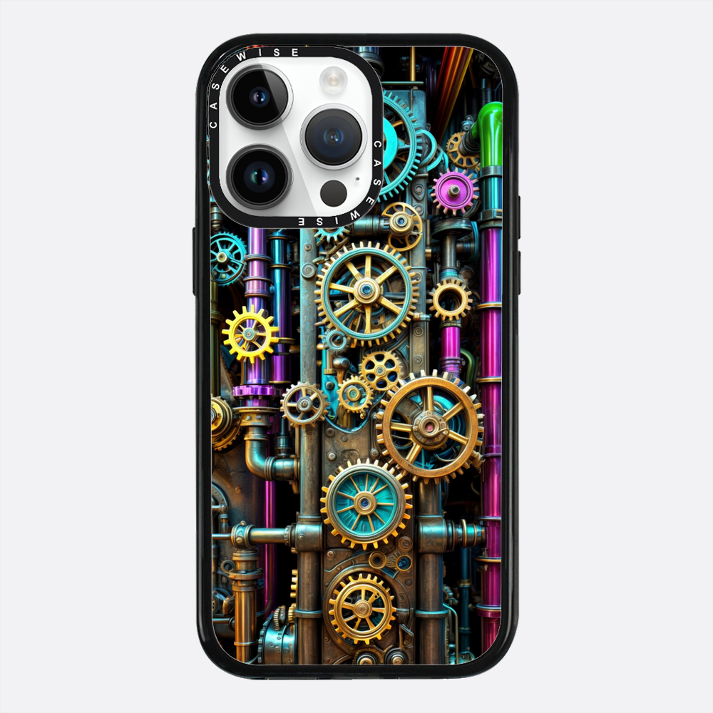 Zegar w kolorze Technicolor - Etui